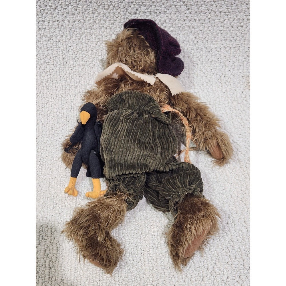 Ganz‎ Cottage Haystack Scarecrow Bear By Lorraine Chien 2003 - Picture 6 of 6